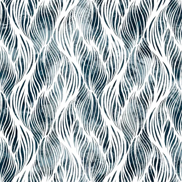 Seamless navy blue and white abstract grungy seamless surface pattern design for print