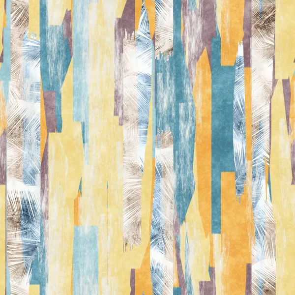 Sömlös pappersremsa collage yta mönster design för tryck — Stockfoto