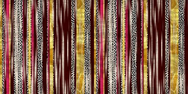 Parmak izi için pürüzsüz kabile etnik çizgileri.