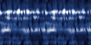 Kusursuz çivit mavisi kravat boyası 1970 'lerin funky hippi yineleme desen örneği yüzey tasarımı ve baskısı için