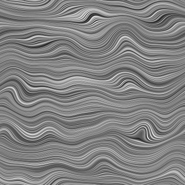 Arkaplan veya yazdırma için kusursuz dalgalı tek renkli çizgiler yüzey deseni tasarımı