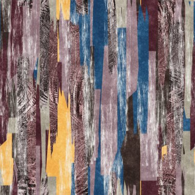 Yazdırma için pürüzsüz kağıt şerit kolaj yüzey deseni tasarımı