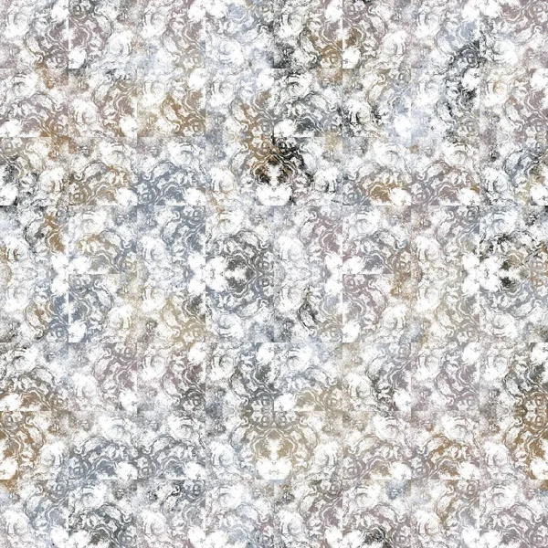 인쇄용 끈적끈적 한 모티프 표면 무늬가 있는 바 다 없는 중성 태와 흰색 의고된 모티프 — 스톡 사진
