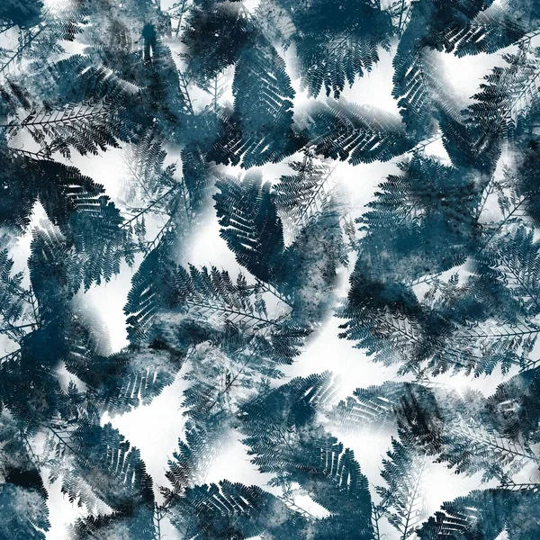 Bezešvé námořnictvo modré a bílé abstraktní grungy hladký povrch vzor design pro tisk — Stock fotografie