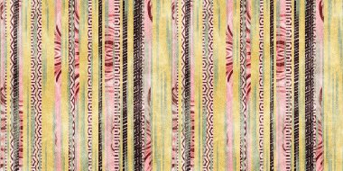 Parmak izi için pürüzsüz kabile etnik çizgileri.