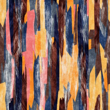 Yazdırma için pürüzsüz kağıt şerit kolaj yüzey deseni tasarımı