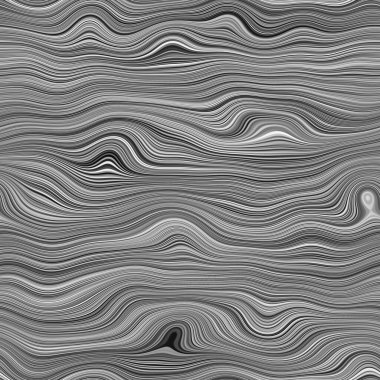 Arkaplan veya yazdırma için kusursuz dalgalı tek renkli çizgiler yüzey deseni tasarımı