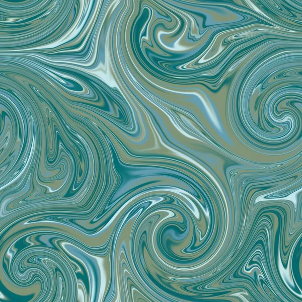 Seamless twirly swirly abstract liquid marble surface pattern design for print — Stock Photo, Image