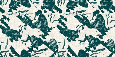 Kusursuz iki ton eli fırçalanmış efekt sınır örneği