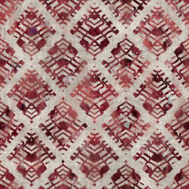 Yüzeysel desen tasarımı ve baskısı için kusursuz etnik damask motifi