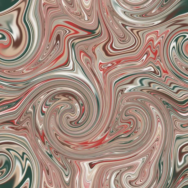 无缝线涡旋抽象液体大理石表面图案的印刷设计 — 图库照片