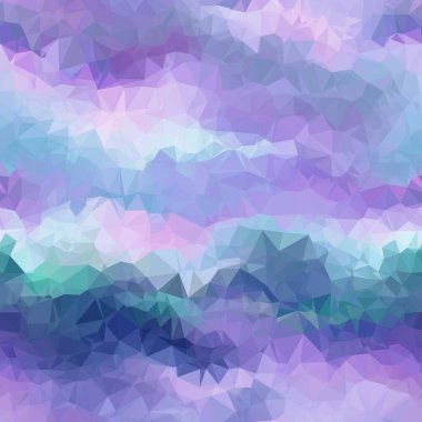 Yüzey deseni ve yazdırma için kusursuz üçgen deseni