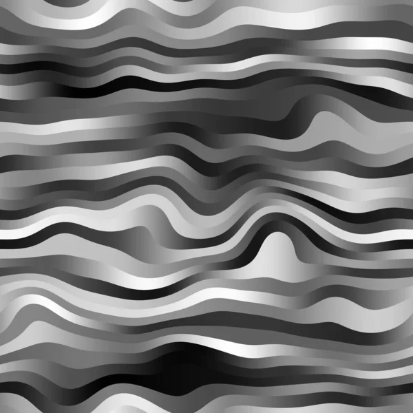 Nahtlos gewellte monochrome Streifen Oberflächenmuster für Hintergrund oder Druck — Stockfoto