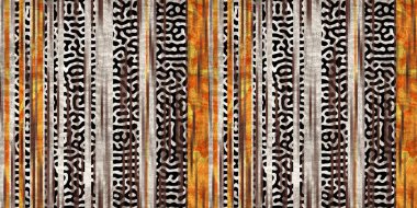 Parmak izi için pürüzsüz kabile etnik çizgileri.