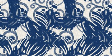 Kusursuz iki ton eli fırçalanmış efekt sınır örneği