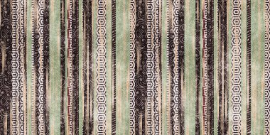 Parmak izi için pürüzsüz kabile etnik çizgileri.