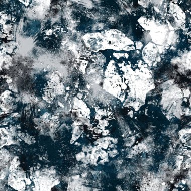 Parmak izi için kusursuz lacivert ve beyaz soyut, pürüzsüz yüzey deseni tasarımı