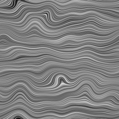 Arkaplan veya yazdırma için kusursuz dalgalı tek renkli çizgiler yüzey deseni tasarımı
