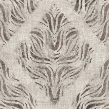 Parmak izi için pürüzsüz kahverengi grungy kabilesi nötr halı motifi yüzey tasarımı