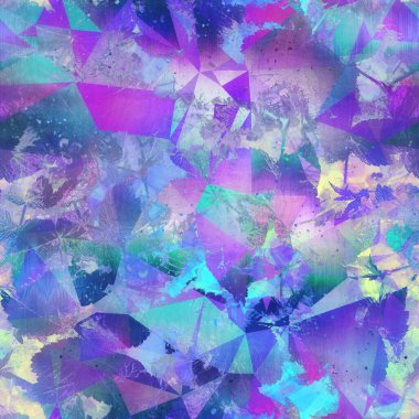 Parmak izi için kusursuz yanardöner gökkuşağı ışık deseni