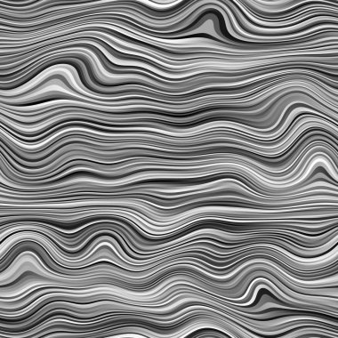 Arkaplan veya yazdırma için kusursuz dalgalı tek renkli çizgiler yüzey deseni tasarımı