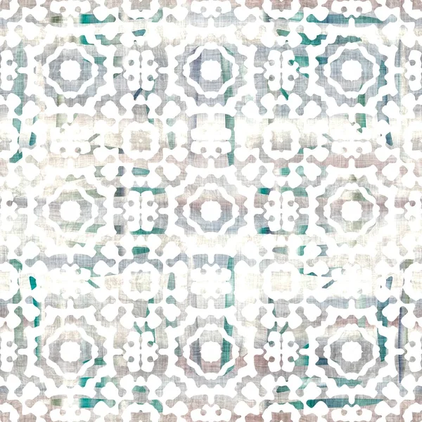 Seamless white on color interior wall tile style surface pattern design for print. High-quality illustration. Ornate overlay contemporary textile graphic design. Floor wall cover in Portuguese style.