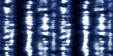 Kusursuz çivit mavisi kravat boyası 1970 'lerin funky hippi yineleme desen örneği yüzey tasarımı ve baskısı için