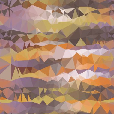 Yüzey şablonu ve parmak izi için kusursuz üçgen desen. Yüksek kalite çizim. Renkli çizgiler canlı modayı takip ediyor. Funk hipster arkaplan veya tekstil için çağdaş grafik kiremit.