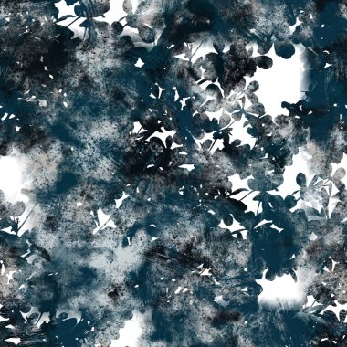 Kusursuz lacivert ve beyaz soyut, pürüzsüz yüzey desenli baskı tasarımı. Yüksek kalite çizim. Arkaplan veya tekstil veya kumaş veya duvar kağıdı veya iç tasarım için doku.