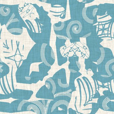 Kusursuz iki tonlu el fırçalanmış efekt örneği. Yüksek kalite çizim. En küçük çizimlerin kolajı kumaş dokusu kaplamalı baskı için pürüzsüz bir şekilde düzenlenmiştir. Sert karalama.