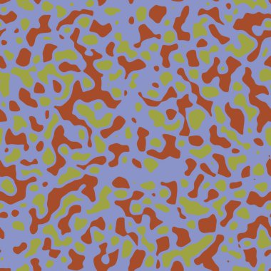 Parmak izi için tuhaf renkli hayvan derisi yüzeyine benzeyen kusursuz, soyut olmayan iz. Yüksek kalite çizim. Görüntü, tekstil veya arkaplan için en az nokta örneği tekrarla