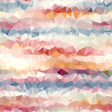 Yüzey şablonu ve parmak izi için kusursuz üçgen desen. Yüksek kalite çizim. Renkli çizgiler canlı modayı takip ediyor. Funk hipster arkaplan veya tekstil için çağdaş grafik kiremit.