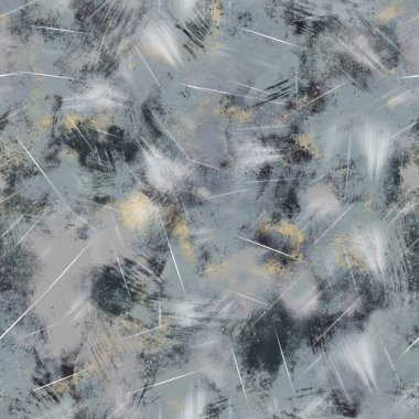 Parmak izi için kusursuz nötr ve beyaz grungy klasik soyut yüzey desenli tasarım. Yüksek kalite çizim. Tek renkli dünya tasarımı beyaz desenli kaplama. Grafik örneklerini tekrarla