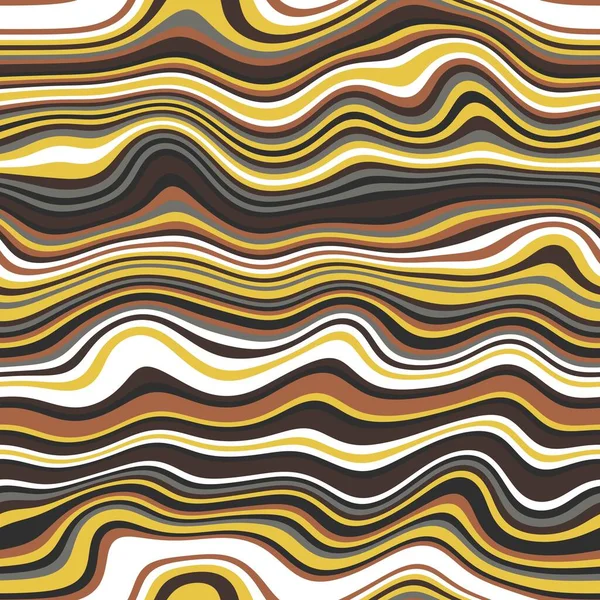 Nahtlos Gewellte Streifen Trendiges Oberflächenmuster Für Den Druck Hochwertige Illustration — Stockfoto