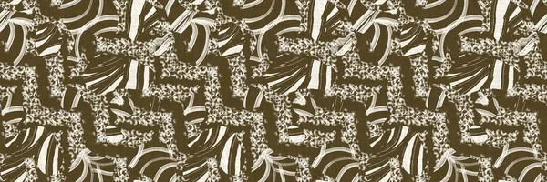 Nahtlose Handgezeichnete Zweifarbige Muster Mit Gebürstetem Effekt Hochwertige Illustration Collage — Stockfoto
