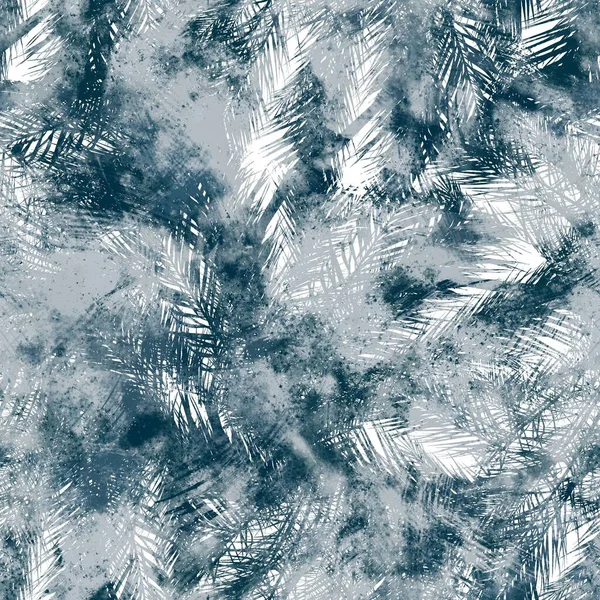 Seamless Navy Blue White Abstract Grungy Seamless Surface Pattern Design — Stock Photo, Image