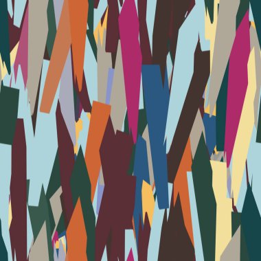 Kusursuz, dışavurumcu ve enerjik kağıt baskı için kolaj yüzey dizaynını kesiyor. Yüksek kalite çizim. Gerçeküstü ve dramatik canlı stil sanatsal grafik tasarım. Garip coğrafi kamuflaj.