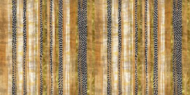 Parmak izi için pürüzsüz kabile etnik çizgileri.