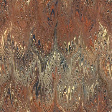 Taranmamış kabuk efekti Türk ebru mermer yüzey desenli baskı için tasarlandı. Yüksek kalite çizim. Lüks antik sanat formu. Dalgalı sıvı mermer kaplı kağıt antika grafik tasarımı.