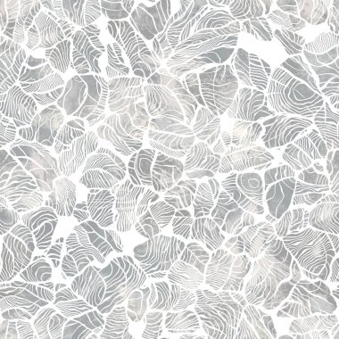 Parmak izi için kusursuz nötr ve beyaz grungy klasik soyut yüzey desenli tasarım. Yüksek kalite çizim. Tek renkli dünya tasarımı beyaz desenli kaplama. Grafik örneklerini tekrarla