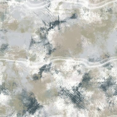 Kusursuz nötr ten ve baskı için beyaz, sıkıntılı, pis motif yüzey deseni tasarımı. Yüksek kalite çizim. Tekstil desenli tekrar parmak izi örneği. Yaşlanmış gri, kirli, soyut çizimler.