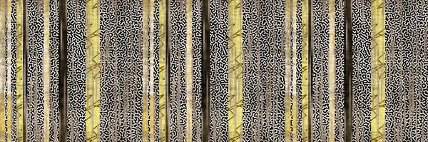 Kusursuz etnik kabile çizgileri. Parmak izi için sınır çizgisi tasarımı. Yüksek kaliteli hayvan kürkü derisi illüstrasyondan esinlenmiştir. Solmuş halı ya da kapak resmi gibi bir halı. Kalın çizgi dokuları.