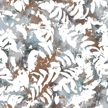 Parmak izi için kusursuz nötr ve beyaz grungy klasik soyut yüzey desenli tasarım. Yüksek kalite çizim. Tek renkli dünya tasarımı beyaz desenli kaplama. Grafik örneklerini tekrarla