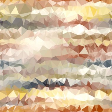 Yüzey şablonu ve parmak izi için kusursuz üçgen desen. Yüksek kalite çizim. Renkli çizgiler canlı modayı takip ediyor. Funk hipster arkaplan veya tekstil için çağdaş grafik kiremit.