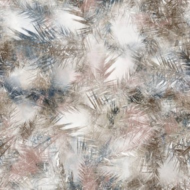 Parmak izi için kusursuz nötr ve beyaz grungy klasik soyut yüzey desenli tasarım. Yüksek kalite çizim. Tek renkli dünya tasarımı beyaz desenli kaplama. Grafik örneklerini tekrarla