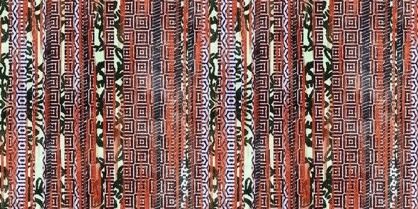 Бесшовные Племенные Этнические Полосы Грандиозный Дизайн Поверхности Границы Печати Высококачественная — стоковое фото