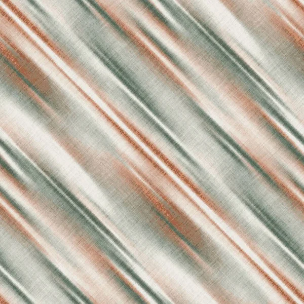 Seamless Funky Striped Tie Dye Motif Print Border Surface Design — Stock Vector