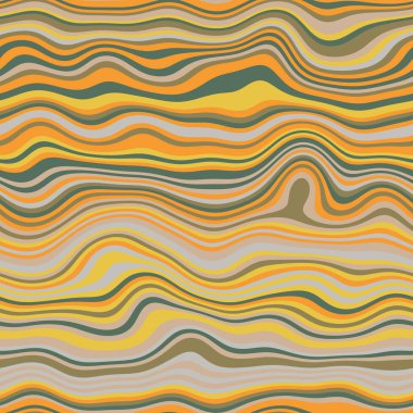Parmak izi için kusursuz dalgalı çizgili moda yüzey deseni tasarımı. Yüksek kalite çizim. Eğri çizgili basit soyut, moda, kumaş, tekstil, iç mekan ya da dekor için tekrar serpiştirilmiş..