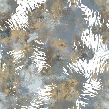 Parmak izi için kusursuz nötr ve beyaz grungy klasik soyut yüzey desenli tasarım. Yüksek kalite çizim. Tek renkli dünya tasarımı beyaz desenli kaplama. Grafik örneklerini tekrarla