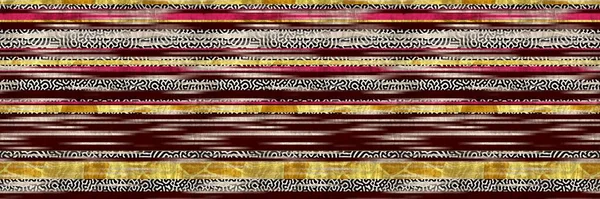 Seamless Tribal Ethnic Stripe Grungy Border Surface Pattern Design Print — Stock Photo, Image